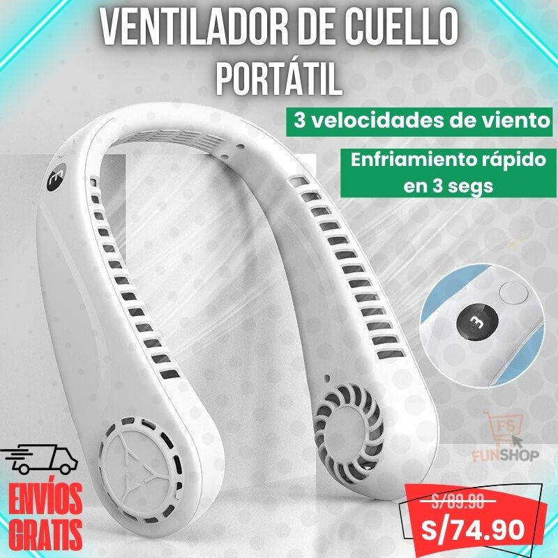 VENTILADOR DE CUELLO - PORTÁTIL